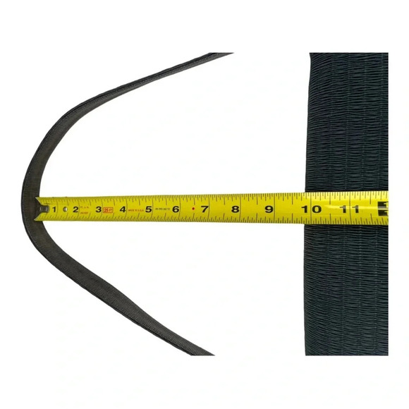 Stuart Weitzman Handbag Solid Green Textured Shoulder Bag Purse with Dust Bag - Picture 13 of 14